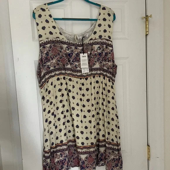 ASOS size 22 multi color dress - Picture 2 of 3